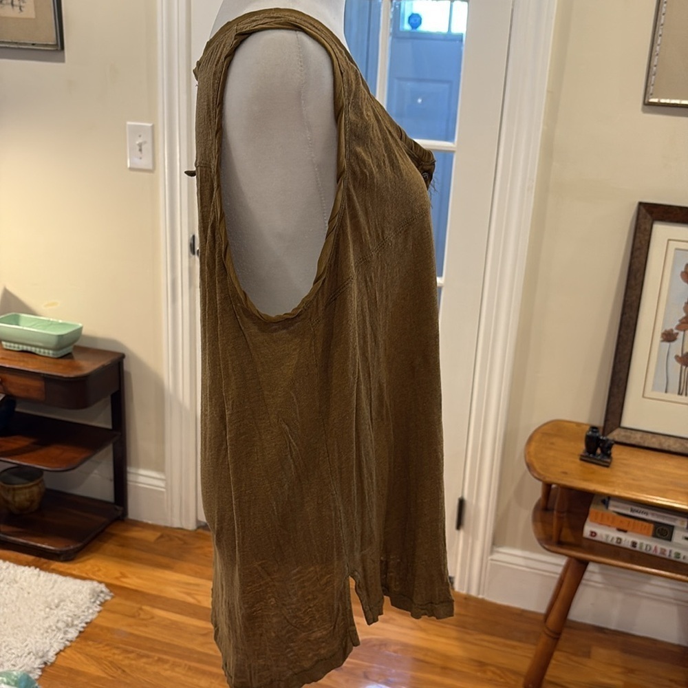 Free People Traveler Tank. Brown. Size S - Picture 6 of 9